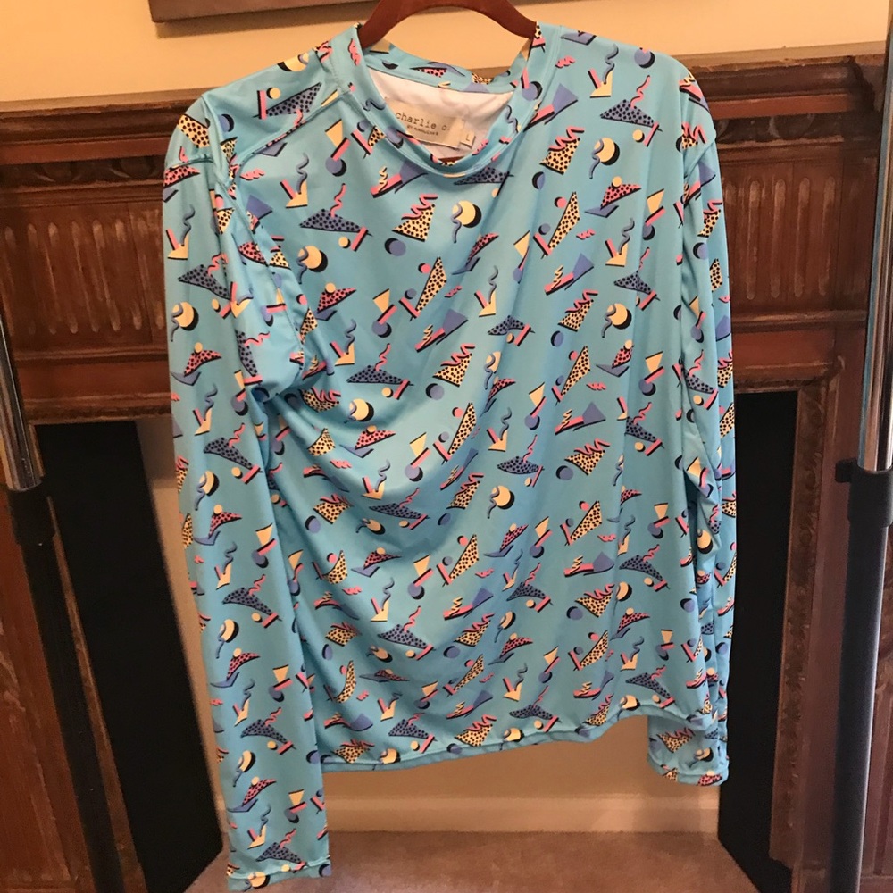 Charlie O long sleeve athletic shirt